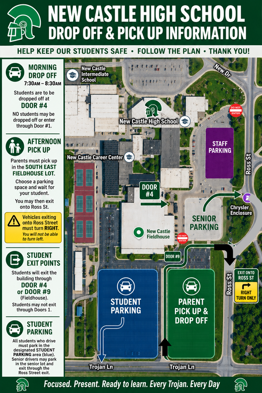 NCHS Drop Off & Pick Up