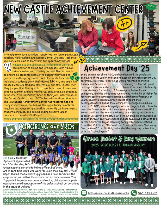 "Trojan Charge" 2025 October Newsletter Page 2