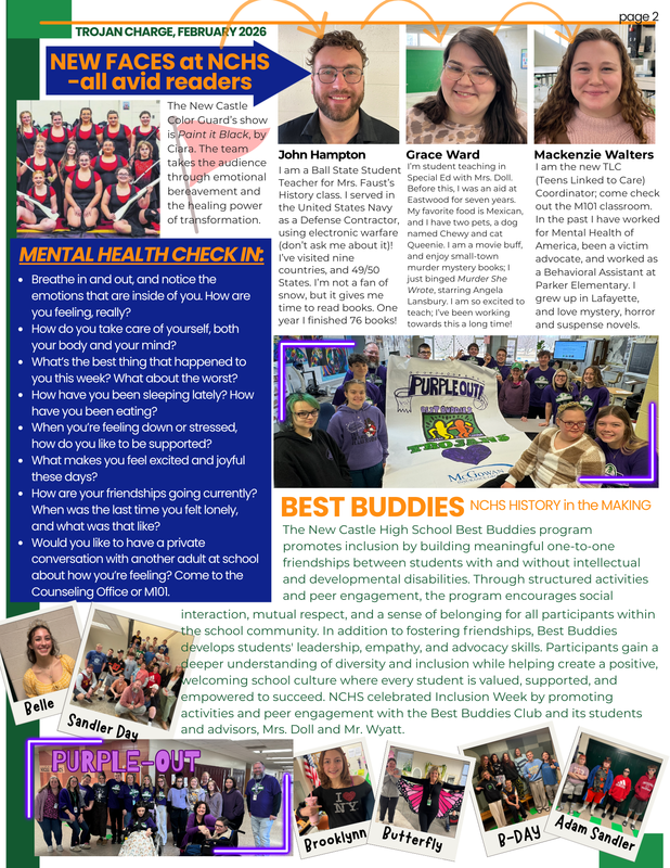 Page 2 Trojan Charge Feb 2026 Newsletter