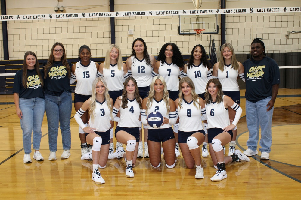 Lady Eagle Volleyball Team photo