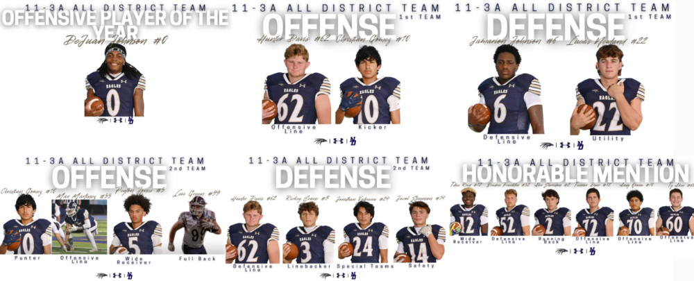 Football All-District Honorees