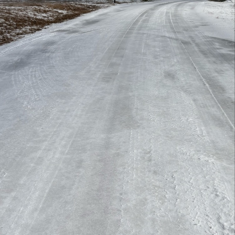 icy road