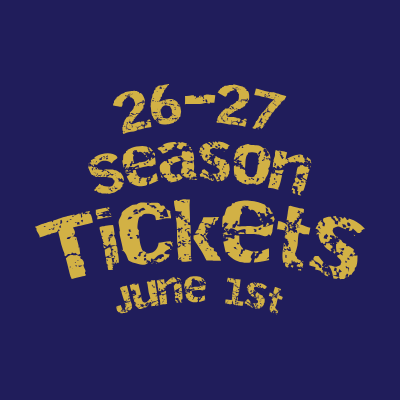 Season Tickets June 1st