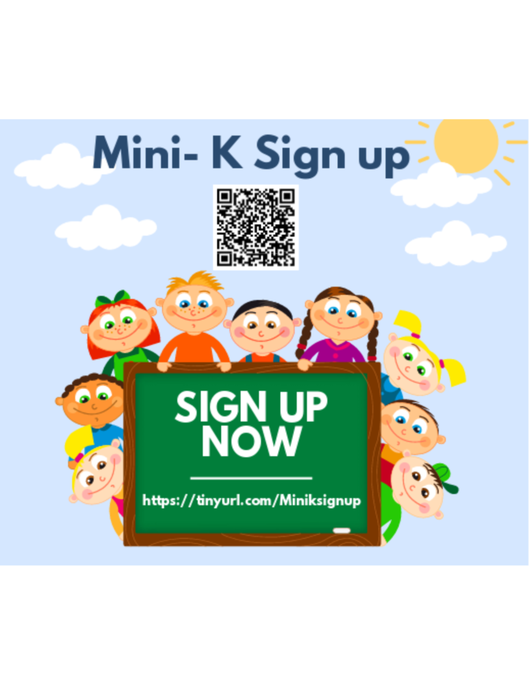 Mini K Sign Up