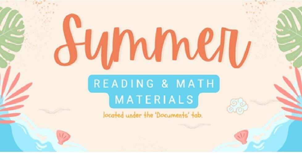 Summer Reading and Math Materials