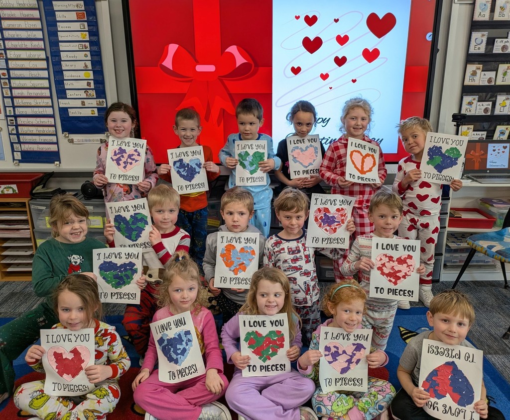 Happy Valentine's Day from New Glarus Elementary School