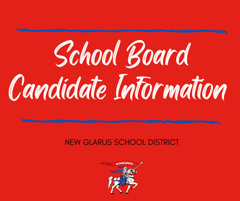 School Board Candidate Information for the April 7th Election