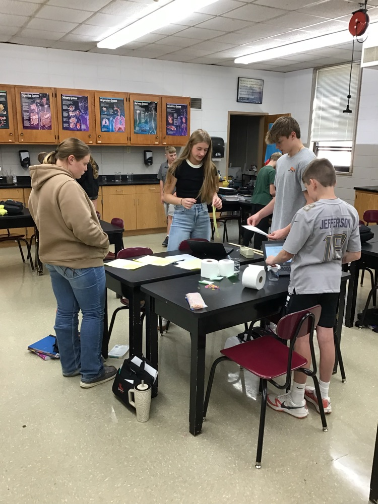 Physical Science students start off the year with a review of experimental design during their Consumer Product Testing PBL.