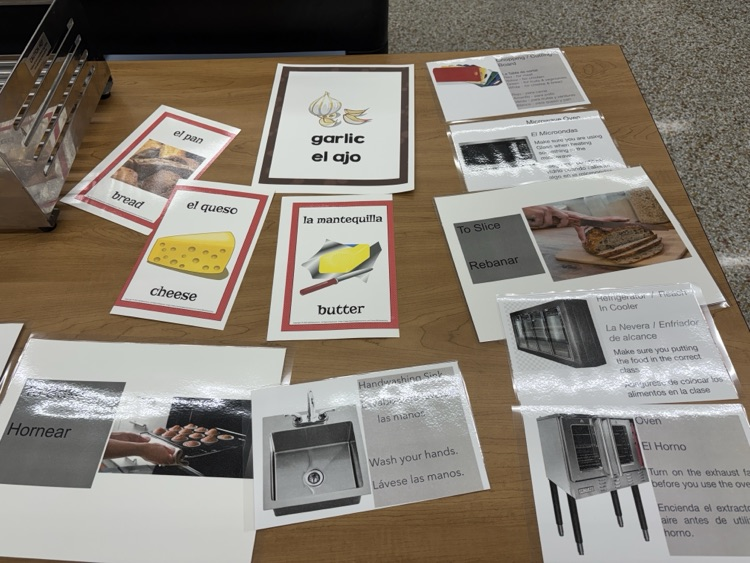 "Adapting lesson plans is just part of teaching," said Mrs. Schmitt. It is fast-paced during a lab in the FCS (Family & Consumer Science) program.