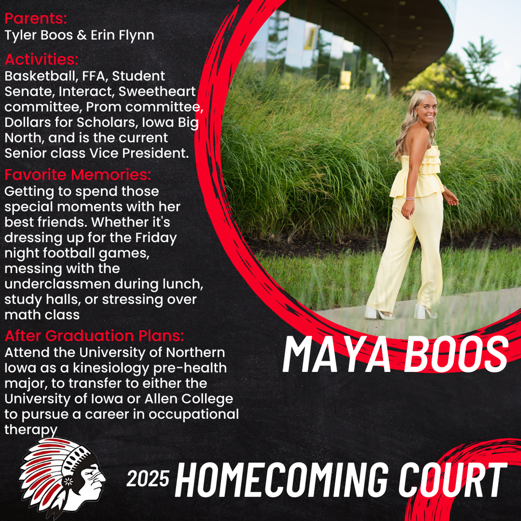Get to know the 2025 Homecoming Court!