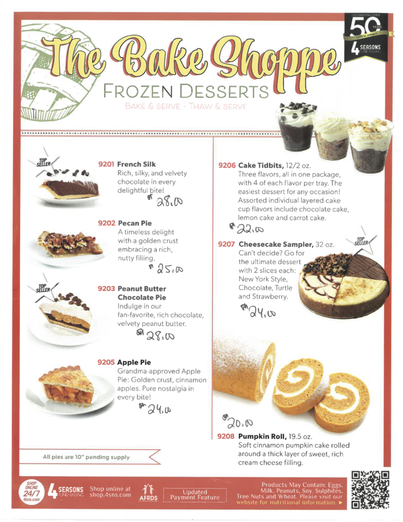 FCS (Family & Consumer Science) is doing a fundraiser for new equipment and food labs. Just in time for the holidays pies, cheesecake, cake tibits, and pumpkin rolls! So easy and convenient! The prices are on the sheet and please email Mrs. Schmitt by 10/02 for your orders. Delivery will be before the holidays the week of 11/17. I will know more when it gets closer. Mrs. Schmitt's email: a_schmitt@new-hampton.k12.ia.us Thank you for supporting our program! 