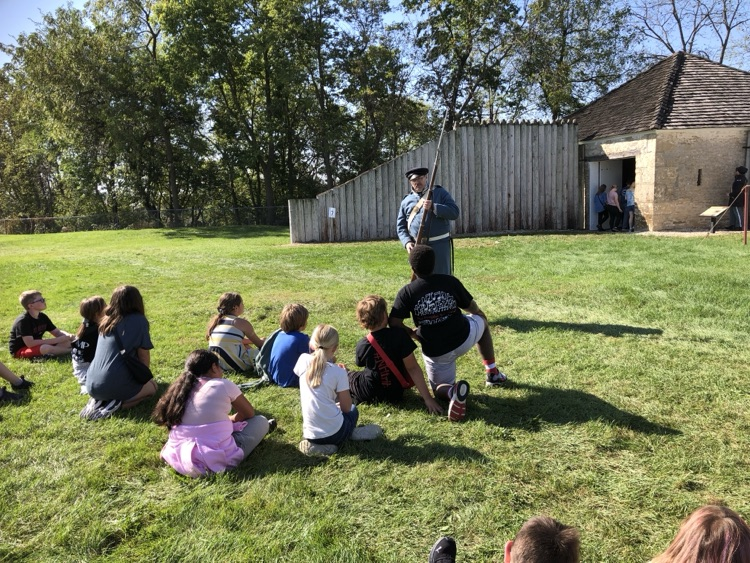 Third Grade visited Fort Atkinson and learned about the history of the Fort. Thank you to all the chaperones who attended the field trip with third grade! It was such an amazing event! 