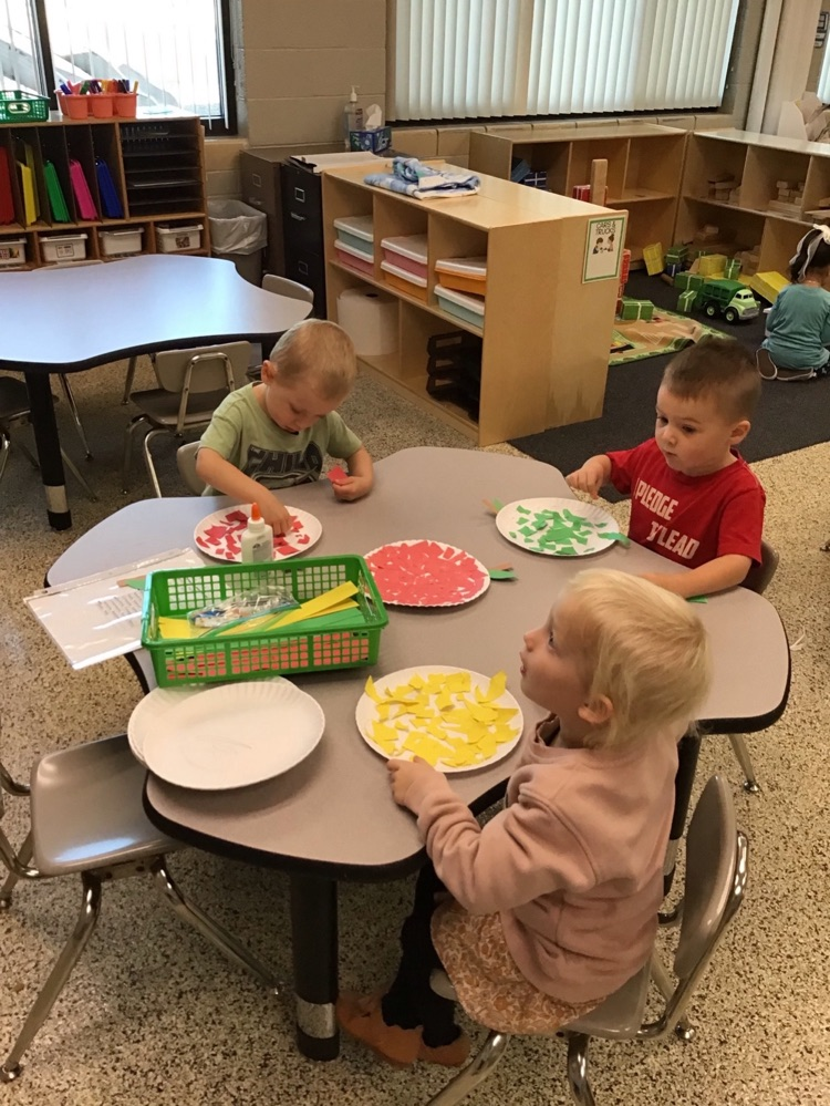 Our three year old preschool class had a great time exploring apples
