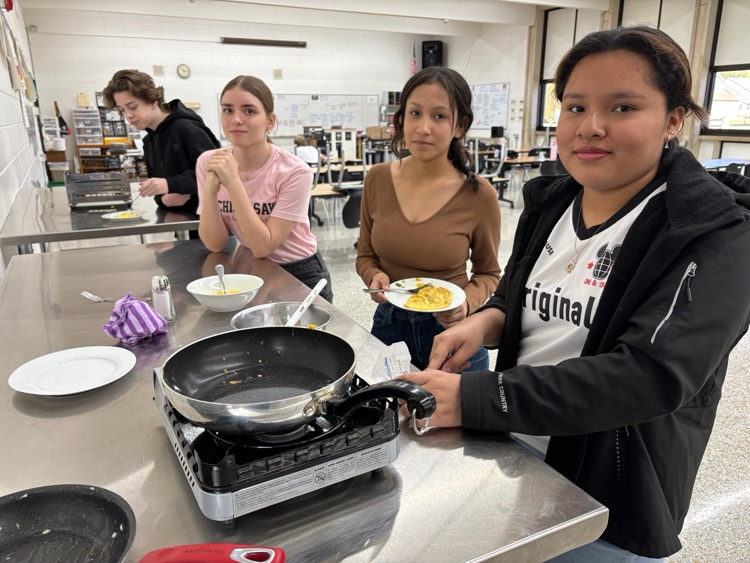 Foods I (two sections 3rd & 6th period) have been practicing their knife skills