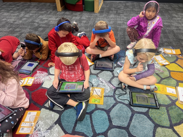 Students in grades K-4 were introduced to our Keystone AEA Digital Resources, specifically BookFlix and Pebble Go (Grades K-4) along with Trueflix (Grades 2-4), and MackinVia (Grade 4). 