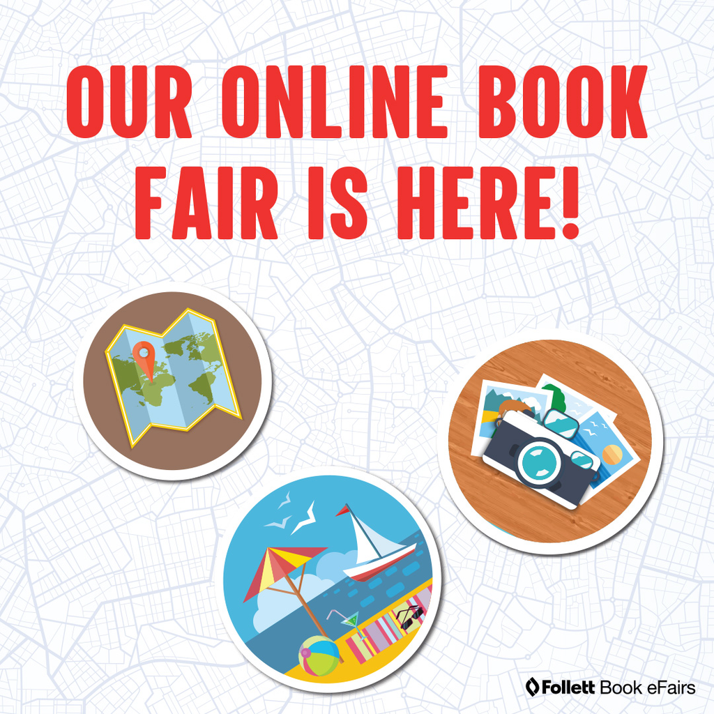 t is here! The New Hampton Middle School book fair online is open! For every dollar our Follett Book eFair earns, we’ll get rewards to enhance our school libraries, getting more books into the hands of more students. Visit https://book-efairs.follettcontent.com/collections/xywyw today!