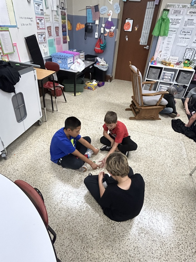 Mrs. Throndson's 4th-grade class- Minute to Win It Halloween Games! We had a blast!