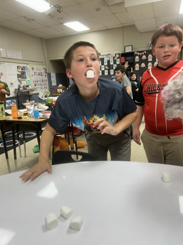 Mrs. Throndson's 4th-grade class- Minute to Win It Halloween Games! We had a blast!