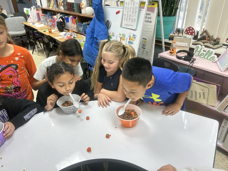 Mrs. Throndson's 4th-grade class- Minute to Win It Halloween Games! We had a blast!