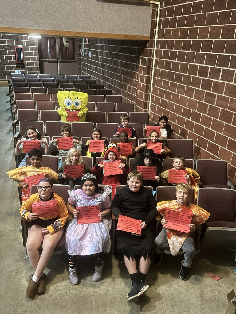 Fourth grade held their First Quarter Awards Program last Friday, October 31st.   Lots of awards were earned by some well-deserving students.  Congratulations! Awards:  •Math Awards •Social Studies Awards •Science Awards •Reading Awards •Language Awards •T.R.I.B.E. Awards •Honor Roll