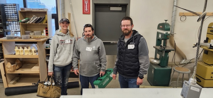 We had a pleasure of having Dryspace come in and talk to the building trades class about roofing and heat welding. The class was amazing and the kids enjoyed the hands on portion.