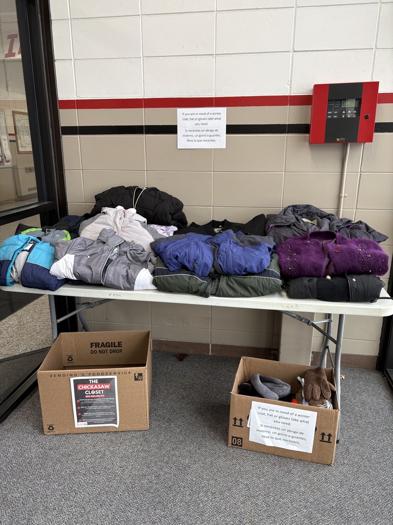 The New Hampton Interact Club still has coats available in a variety of sizes for anyone in need.  The coats, along with some gloves and hats, are located in the High School upper lobby.  Stay warm!