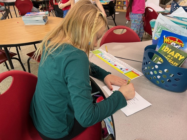 Our second grade classes worked together to spread some holiday cheer to several Iowa National Guard Units currently deployed.