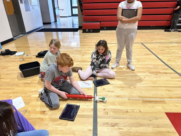 Enjoy pictures of these 5th grade engineers working hard with our STEM activity! 