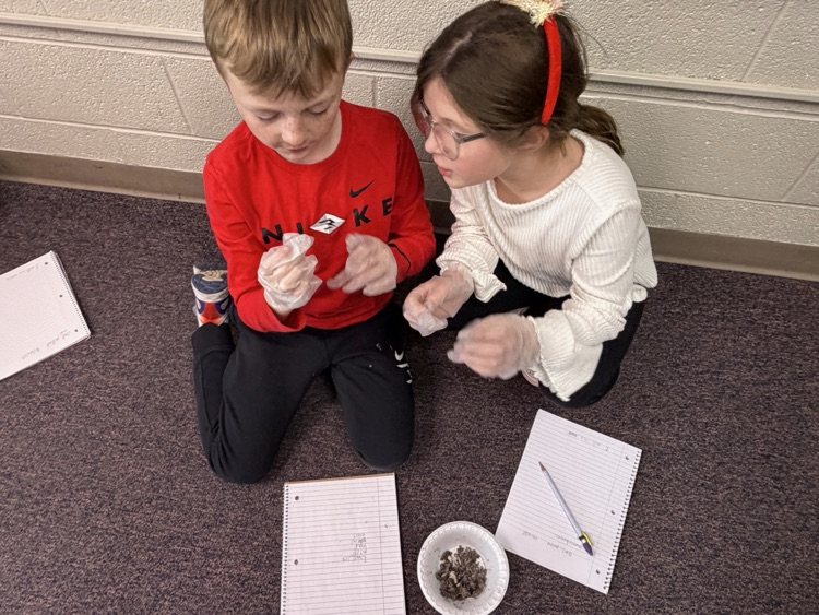 The Third Graders and their families made tie blankets for Project Linus.