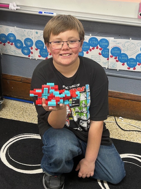 Our 4th graders celebrated grade-wide today! One group showed off their creativity by building with Legos. So much imagination!