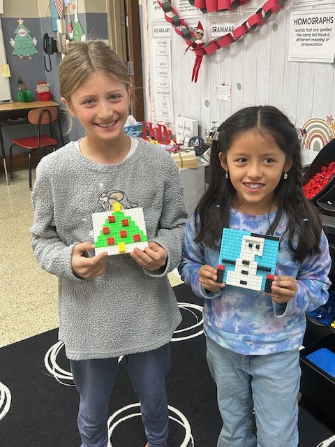 Our 4th graders celebrated grade-wide today! One group showed off their creativity by building with Legos. So much imagination!