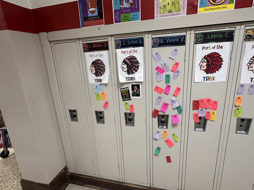 We wrapped up the month of December with another reading challenge in 4th grade! Each bulb represents an hour of reading!