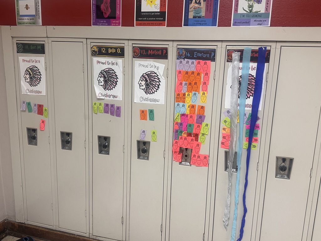 We wrapped up the month of December with another reading challenge in 4th grade! Each bulb represents an hour of reading!