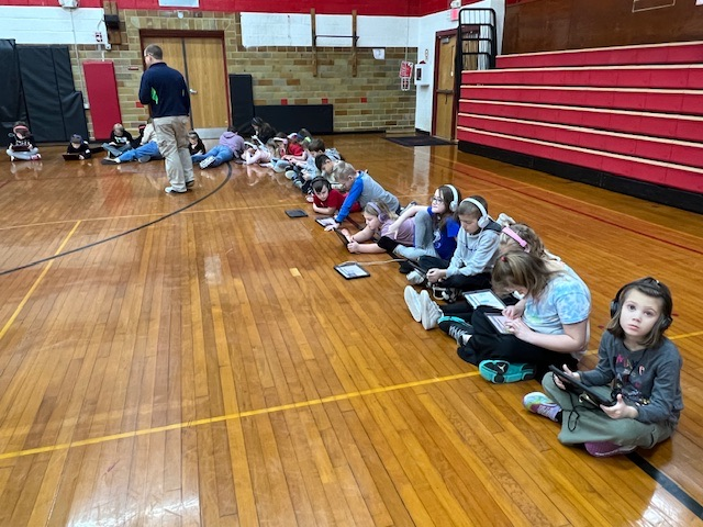 Second graders worked with Mr. Monteith this morning doing Hour of Code. Students were asked to use their problem solving skills to figure out various puzzles. It was a fun learning activity to do on our first day back!