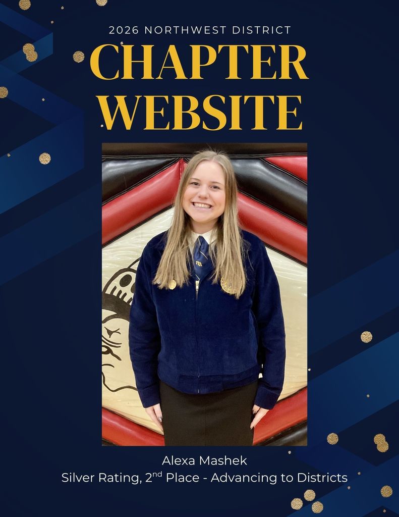 The members of New Hampton Future Farmers of America were fortunate to host this year's Northwest Sub District Leadership Development Events here at New Hampton High School! THANK YOU to EVERYONE that judged and help make the day go by smoothly - we truly could not have done it without you👏 New Hampton had 15 members compete with countless others helping get members where they needed to be for contests! RESULTS: Alexa Mashek - Chapter Website - Silver Rating, 2nd Place Advancing to Districts Claire Miller - FFA Creed Speaking - Gold Rating, 2nd Place Advancing to Districts Kaidance Hall - Ag Radio Broadcasting - Gold Rating, 2nd Place Advancing to Districts Brenna Throndson - Prepared Public Speaking - Gold Rating, 1st Place Advancing to Districts Ayden McIntyre, Landon Rude, Amelia Einck, Emma Damjanovic, Abby Kuhn, Amelia Uribe, and Brooke Wickman - Conduct of Meetings - Silver Rating Greenlee Pittman, Austyn Rosonke, Journey Aegerter - Chapter Program - Silver Rating Aiden Underwood - Job Interview - Silver Rating