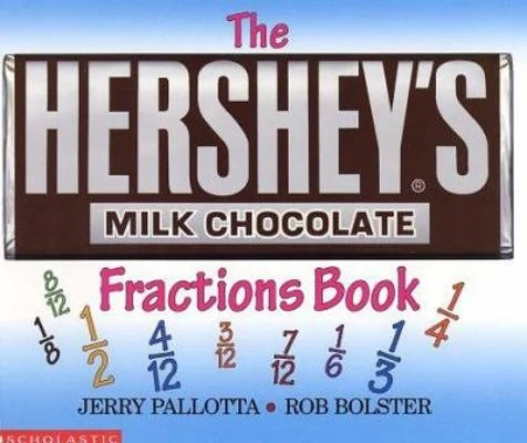 Today fourth graders listened to Mr. Pagel and Ms. Schwickerath read the Hershey's Fraction book in math class