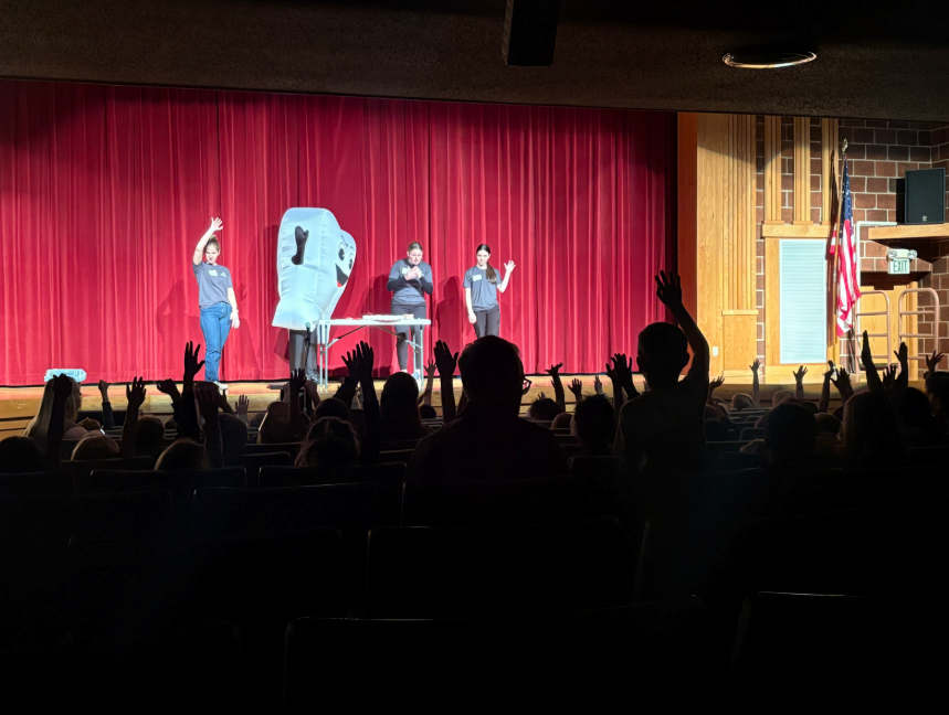 "A huge thanks to our community partners at Hometown Dental for spending time with our K-4 students yesterday. They shared valuable lessons on oral hygiene and healthy habits. Thank you, Hometown Dental for a fun-filled afternoon!"