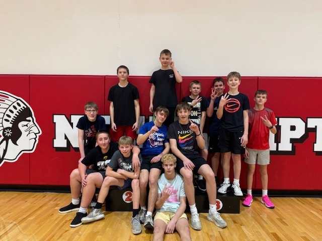 Congrats to our 8th grade day 1 winners! What a fun Nitro Volleyball tourney!