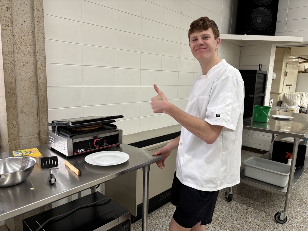 The sandwich unit was a lot of fun, experiencing how many different types of sandwiches there are and where they were created. The students learned about a variety of breads, vegetables, and fillings. Most of the students had never heard of a Juicy Lucy from Minnesota, a Monte Cristo from France, or that Maid-Rites originated in Iowa! The sandwich lab is one of their favorite labs. 