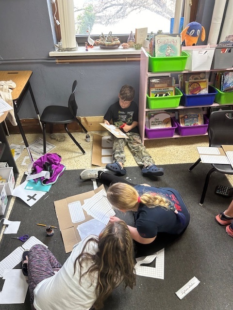 The 4th graders are putting their math skills to work in an exciting PBL project! They designed their dream bedrooms by creating blueprints using area, perimeter, and scale factor. After planning, they calculated the cost of their designs—and now they’re bringing their ideas to life by building 3D models of their dream spaces. So much creativity and real-world learning is happening!