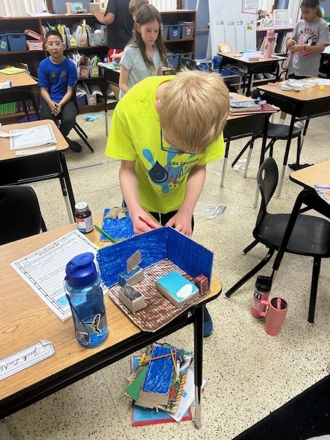 Last day of building for the 4th grade Dream Bedroom PBL project!  These kids have been amazing—showing creativity, problem-solving, and so much perseverance as they brought their ideas to life with their 3D models. This week, we’re shifting gears to writing as they draft persuasive letters to their parents, trying to convince them to make their dream bedrooms a reality. We can’t wait to see how they use their hard work and designs to support their arguments!