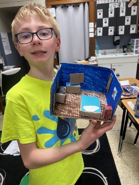 Last day of building for the 4th grade Dream Bedroom PBL project!  These kids have been amazing—showing creativity, problem-solving, and so much perseverance as they brought their ideas to life with their 3D models. This week, we’re shifting gears to writing as they draft persuasive letters to their parents, trying to convince them to make their dream bedrooms a reality. We can’t wait to see how they use their hard work and designs to support their arguments!