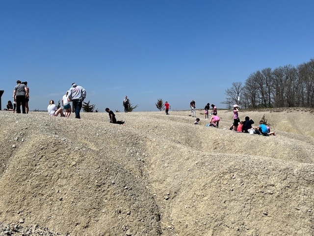 Second grade had a wonderful time at the Rockford Fossil Park. It was a beautiful day to explore the nature center, take a hike on native prairie land, and hunt for fossils! Thanks to Matt Crayne and our parent chaperones for helping us out. The elementary raffle fund helped pay for this field trip.