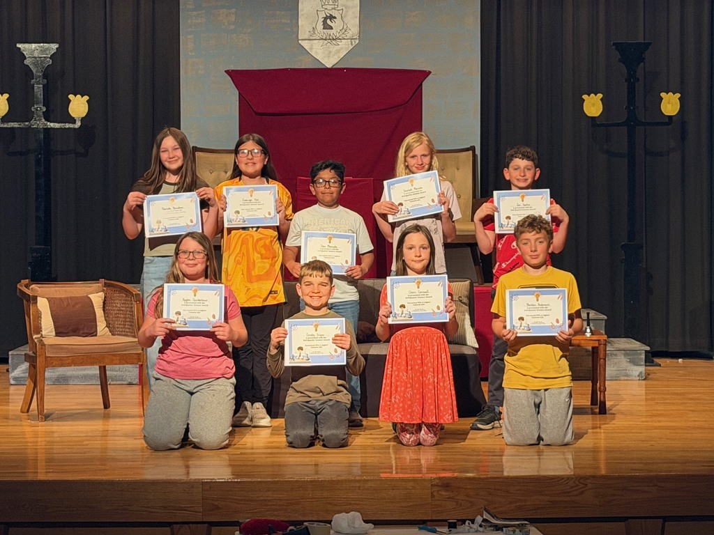 4th grade had their Quarter 3 Awards program. Lots of students improved their grades and worked hard in the classroom, all while showing the TRIBE expectations along the way. Way to work hard! Let's finish the year even stronger!  