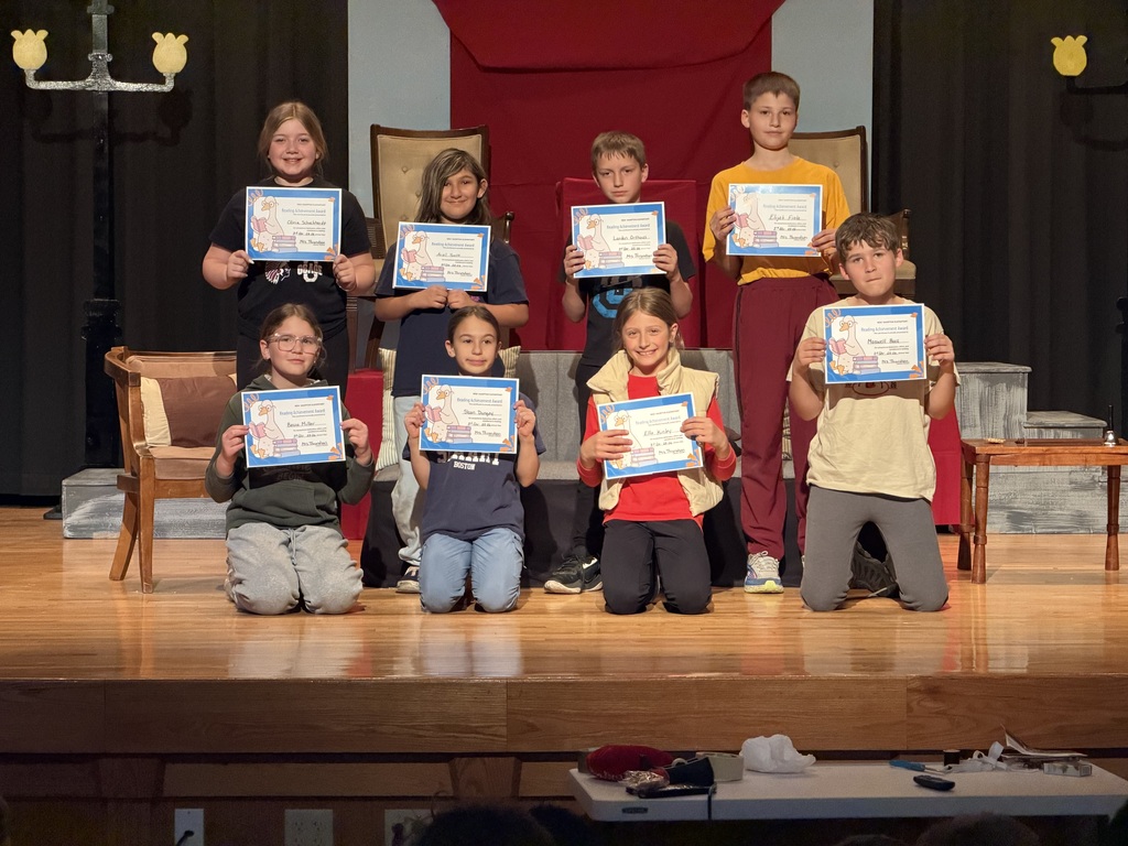 4th grade had their Quarter 3 Awards program. Lots of students improved their grades and worked hard in the classroom, all while showing the TRIBE expectations along the way. Way to work hard! Let's finish the year even stronger!  