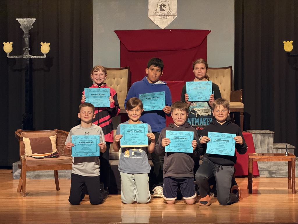 4th grade had their Quarter 3 Awards program. Lots of students improved their grades and worked hard in the classroom, all while showing the TRIBE expectations along the way. Way to work hard! Let's finish the year even stronger!  