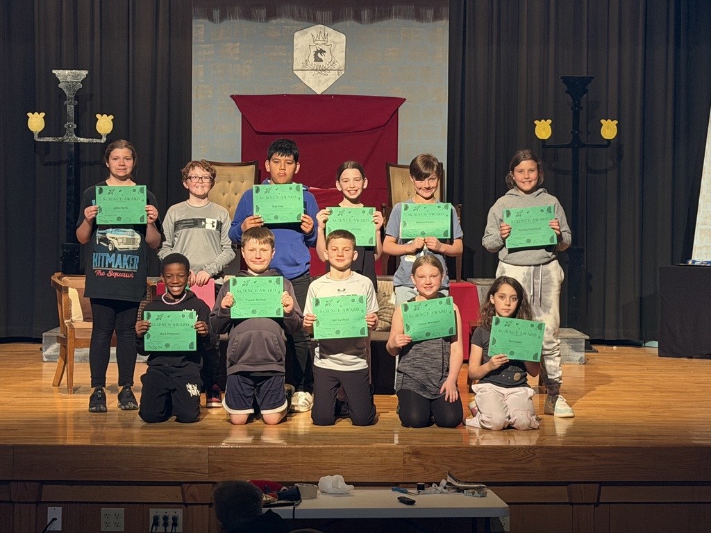 4th grade had their Quarter 3 Awards program. Lots of students improved their grades and worked hard in the classroom, all while showing the TRIBE expectations along the way. Way to work hard! Let's finish the year even stronger!  