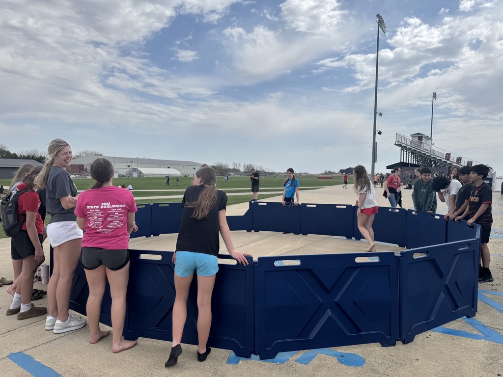 Gaga ball and outside fun on TRIBE day!