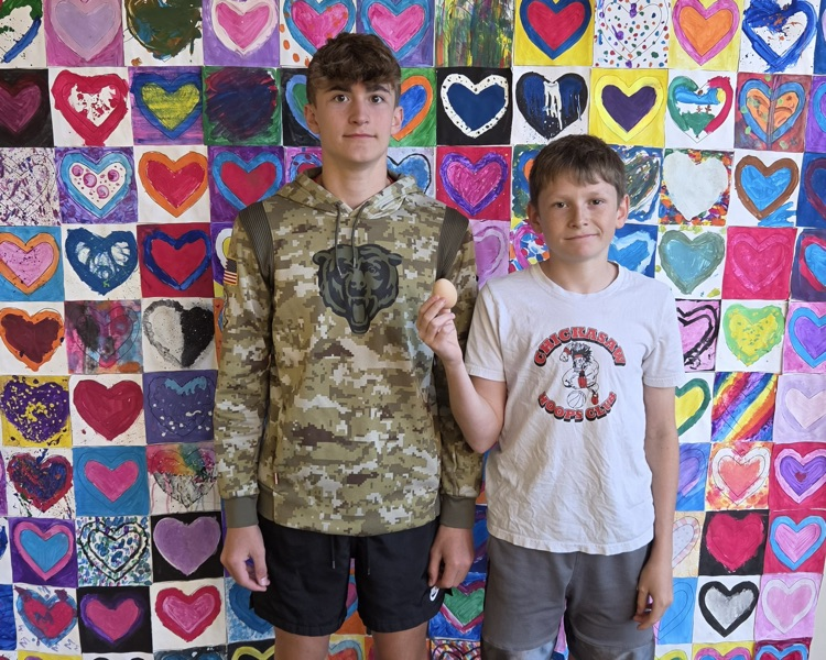 The few, the proud, the survivors!!!  Of all groups, only 3 Physical Science student groups successfully protected their egg from its demise!  