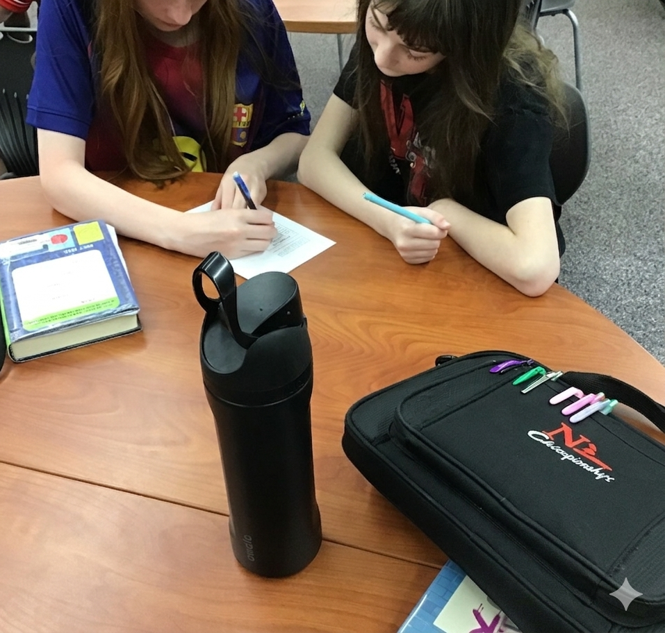 6th grade library intervention practicing parts of speech by playing library themed Mad Libs